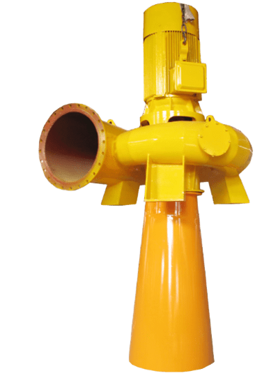 Turbin Air Tipe Kaplan Vertikal 3 kW